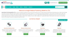 Desktop Screenshot of imedpub.com